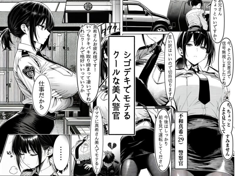女性警察官(29歳)が、チンピラのチンポに逆取り調べをされて 無料画像 2